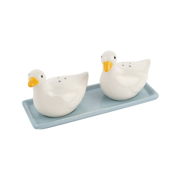 CGB Giftware CGB Giftware - Bramble Farm Duck Salt & Pepper Shakers In Gift Box